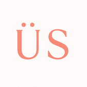 Text with accented letter and letter S in pink on white background